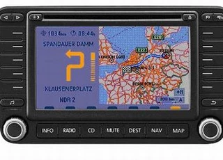 VW gyári navigáció